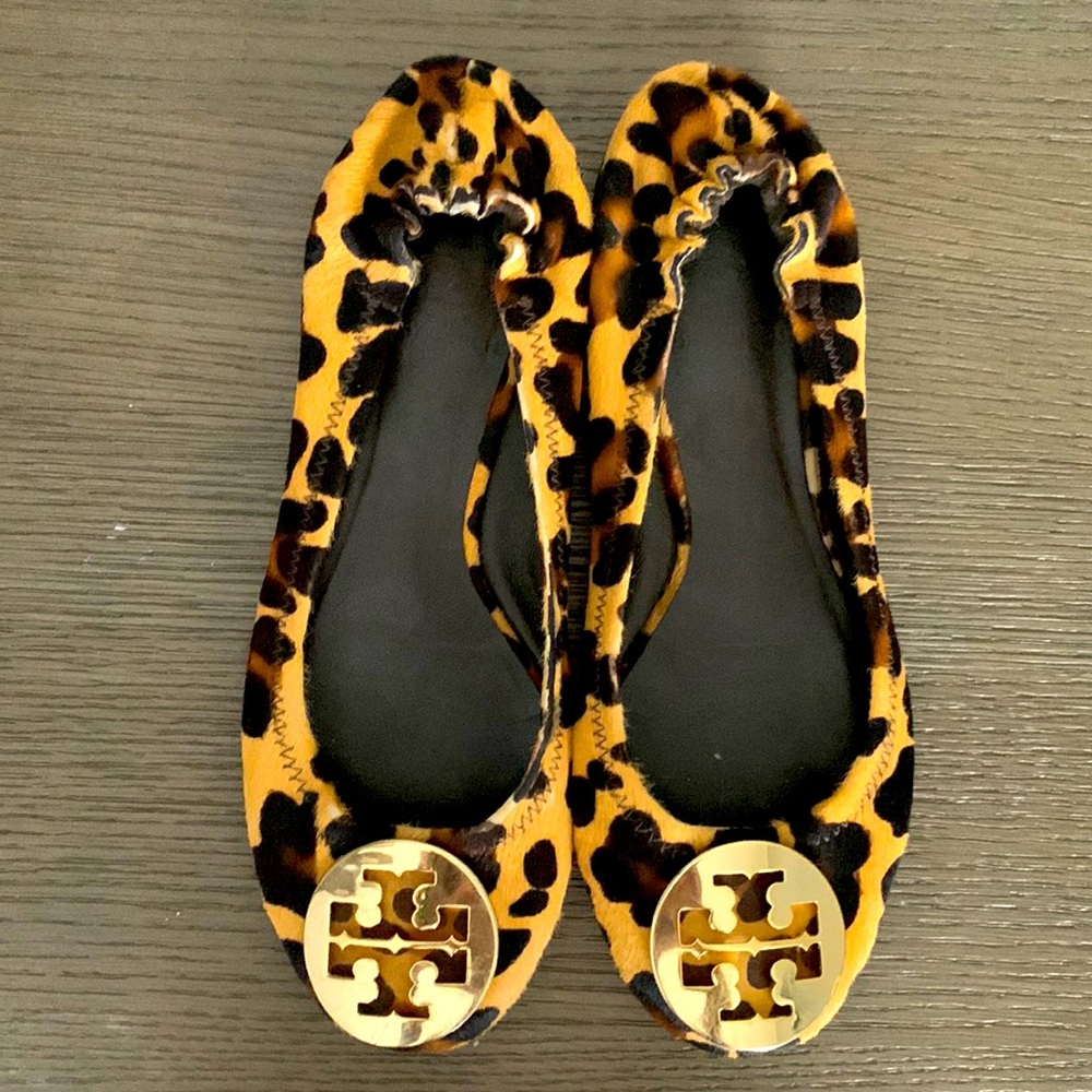 Tory Burch Minnie travel flats - size 7